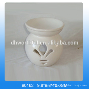 Queimador de óleo de cerâmica branca de alta qualidade